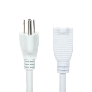 Linkit Security Universal Electrical Power Cord Extension White 10 ft