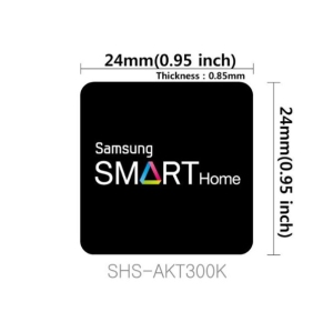 Samsung Door Lock RF Sticker Black