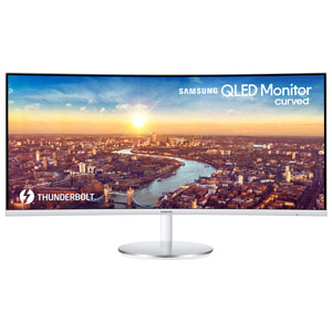 Samsung 34" WQHD 100Hz 4ms GTG Courbé VA LED Moniteur (LC34J791WTNXZA) - gris