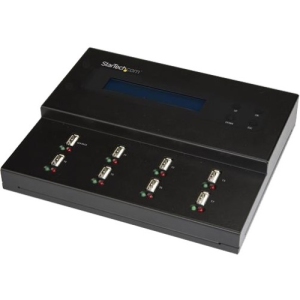 Duplicate or securely erase up to 7 USB flash drives, without connecting to a co