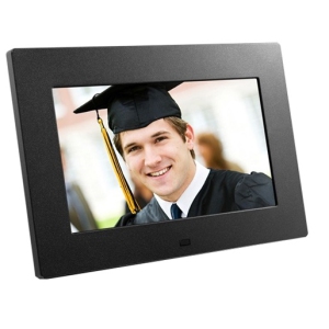 Aluratek 8" Digital Photo Frame (ADPF08SF) - Black
