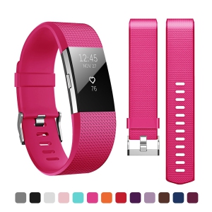 Fitbit Charge 2 Bands, Soft TPU Silicone Replacement Sport Band Fitness Strap for Fitbit Charge 2 Accessories [SMALL]