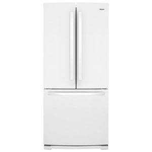Whirlpool 30" 19.7 Cu. Ft. French Door Refrigerator (WRF560SFHW) - White