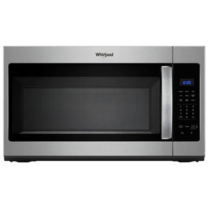 Whirlpool Over-The-Range Microwave - 1.7 Cu. Ft. - Black/Stainless - Open Box - Perfect Condition