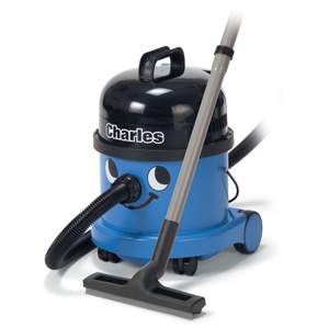 Numatic Charles Wet/Dry Canister Vacuum for Multi-Surface with 2400 mm H2O Suction, TriTex Filtration, Float Valve