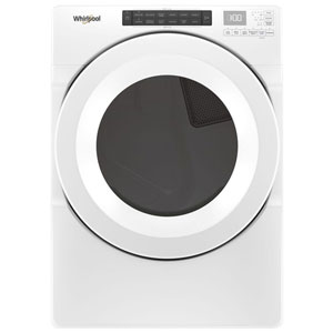Whirlpool 7.4 Cu. Ft. Stackable Gas Dryer with Moisture Sensing, Wrinkle Prevent & Energy Star (WGD560LHW) - White