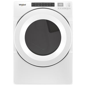 Whirlpool 7.4 Cu. Ft. Stackable Electric Dryer with Moisture Sensing, Wrinkle Prevent & Energy Star (YWED560LHW) - White
