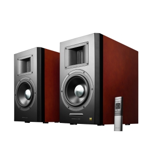 AirPulse A300 Hi-Res Audio Certified Active Speaker Optical, Coaxial, Bluetooth 4.1 aptX, RCA, AUX, and USB Inputs - Pair