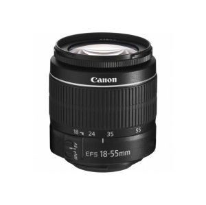 Canon EF-S 18-55mm f/3.5-5.6 III Lens - US Version w/Seller Warranty