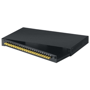 Black Box 24 ST Simplex Rackmount Preloaded Fiber Enclosure - (JPM370A-R2)