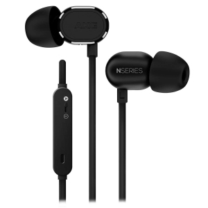 AKG N20UBLK Reference Class In-Ear Headphones with 3 Button Universal Remote, Black