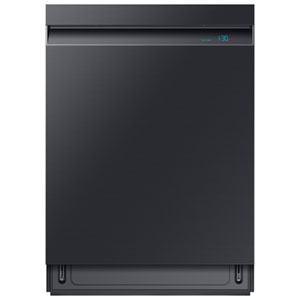 Samsung 24" 39dB Built-In Dishwasher with Stainless Steel Tub (DW80R9950UG/AA) - Black Stainless Steel
