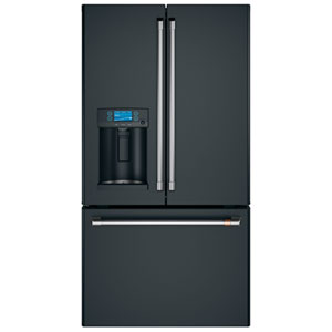 Café 36" 22.2 Cu. Ft. Counter-Depth French Door Refrigerator (CYE22TP3MD1) - Matte Black