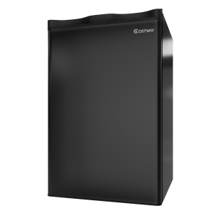 Costway Mini Réfrigérateur Compact de 3,2 pi³ avec Congélateur pour Dortoir Bureau avec Porte Réversible