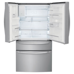 Frigidaire Gallery 36 21 8 Cu Ft Counter Depth French Door Refrigerator Fg4h2272uf Stainless Steel Best Buy Canada