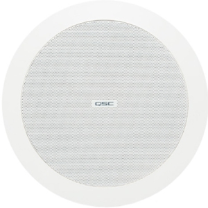 QSC AD-C6T 6.5in Ceiling Mount Speakers (Pair) - White