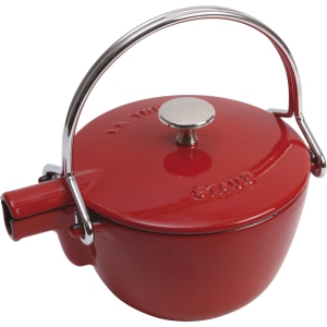 Staub Cherry Red Teapot - 1.16 qt. / 1.1 L
