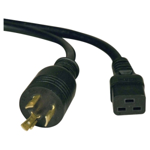Tripp Lite 6ft Power Cord Extension Cable L6-20P to C19 Heavy Duty 20A 12AWG 6'