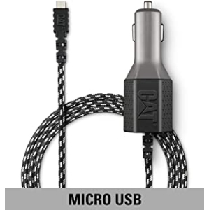 CAT Single USB Car Charger - with 6' Micro USB Cable