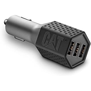 CAT TRIPLE USB CAR ADAPTOR