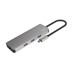 JCPal USB-C Hub, 9-in-1 USB-C Adapter with 4K HDMI port, 3 x USB3.1 ports, USB-C PD charging port, Audio port, MicroSD, SD car
