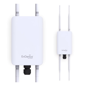 EnGenius 11ac Wave2, 2x2 MU-MIMO Outdoor IP67-Rated, High-Powered 23dBm, Dual-Band, Managed AP-(ENH1350EXT)