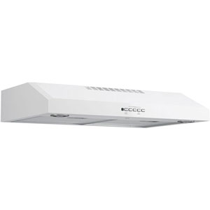 GE 30" Under Cabinet Range Hood (JVX5300DJWWC) - White - Open Box - Perfect Condition