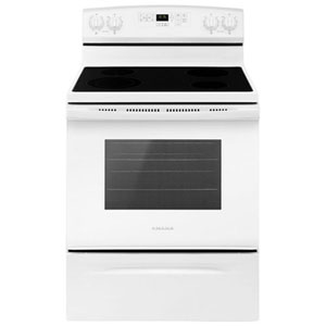 Amana 30" Self-Clean Free-Standing Electric Range (YAER6603SFW) - White - Open Box - Scratch & Dent