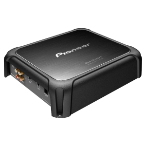 Pioneer GM-DX871 Class D Mono Amplifier with Gold-plated RCA Terminals, HQ Sound Parts and Bass Knob