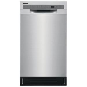 Frigidaire 18" 52dB Front-Control Hard Food Disposer Stainless Steel Tub Dishwasher ENERGY STAR (FFBD1831US) - Stainless Steel