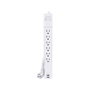 CYBERPOWER SYSTEMS INC CSP606U42A 6OL 2USB 2.4A SURGE STRIP (CSP606U42A)