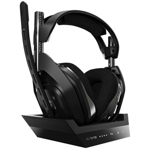 ASTRO Gaming A50 Wireless Gaming Headset with Base Station for PC / PS4 / PS5 / Nintendo Switch