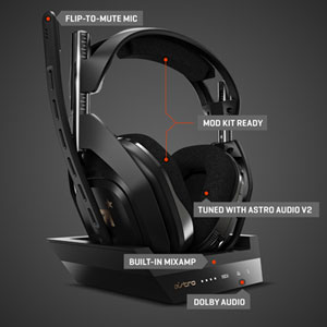 ヘッドホン ASTRO Gaming A50 WIRELESS +BASE STATION ASTRO Gaming A50 Wireless Headset + Base Station Gen 4