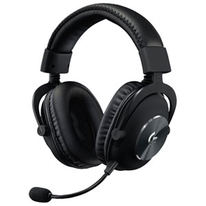 Casque de jeu Logitech G Pro X avec microphone pour PC - Noir