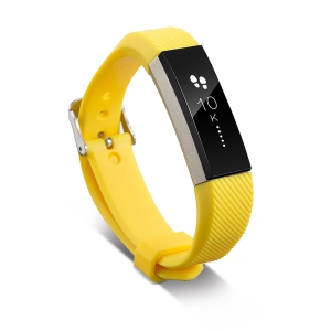 StrapsCo Silicone Rubber Watch Band Strap for Fitbit Ace - Yellow