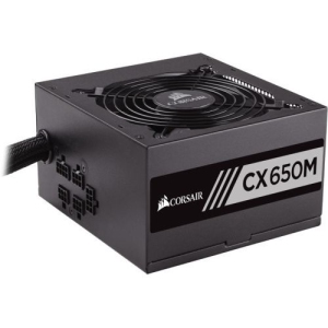 Corsair Cx650m Power Supply - Eps12v - 120 V Ac, 230 V Ac Input Voltage - 3.3 V Dc, 5 V Dc, 12 V Dc