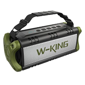 W-KING 50W Bluetooth Speaker, Portable Wireless Speakers Waterproof with 24 Hours Playtime, 8000mAh Battery Power Bank