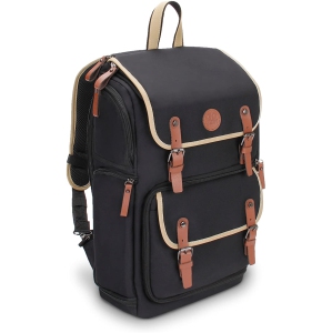 Gogroove DSLR Camera Backpack Black GGBCCBK100BKEW