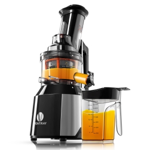 Ventray Big Mouth Masticating Juicer, Juice Extraction with Large Chute