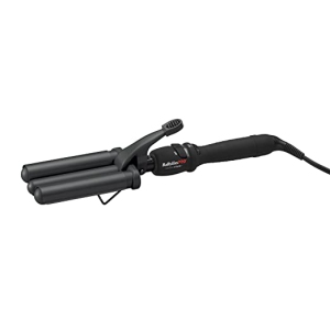 BaBylissPRO Triple Barrel Wave Iron with Spring Handle #BAB331SC