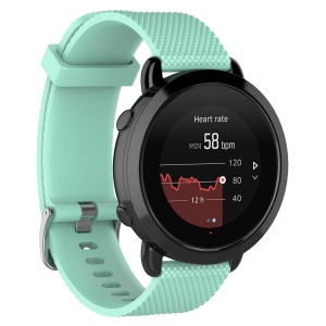 StrapsCo Silicone Rubber Watch Band Strap Compatible with Suunto 3 Fitness - Medium-Long - Mint Green