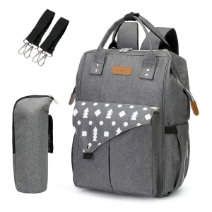 Navor Multi-Function Waterproof Diaper Bag Backpack for Baby Care, Large Capacity, Durable, Stylish with Changing Pad, Stroller Straps, Perfect for Travel and Baby Essentials