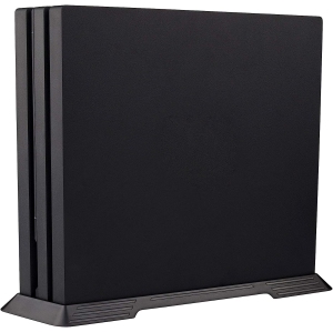 Vertical Stand for PS4 Pro Console, Steady Base Mount Holder for PS4 Pro Console, Bracket Stand for PS4 Pro Console with Built-in Cooling Vents Non-Slip Feet