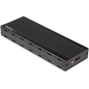 StarTech M.2 NVMe SSD Enclosure for PCIe SSDs - USB 3.1 Gen 2 Type-C - External NVMe Enclosure - Thunderbolt 3 Compatible -
