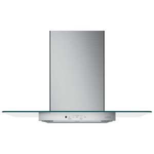 Café 30" Wall Mount Chimney Range Hood (CVW73012MSS) - Stainless Steel with Glass Canopy