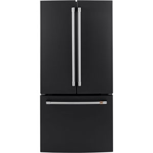Café 33" 18.6 Cu. Ft. Counter-Depth French Door Refrigerator (CWE19SP3ND1) - Matte Black