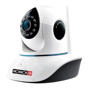Provision ISR PT-838 Plug & View Pan/Tilt IR Fixed Lens Wireless Wifi Camera 2MP