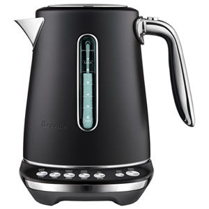 Breville Smart Kettle Luxe Programmable Electric Kettle - 1.7L - Black Truffle