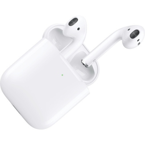 Apple AirPods 2 2nd Gen (2019) with Wireless Charging Case - White MRXJ2AM/A **New Factory Sealed**