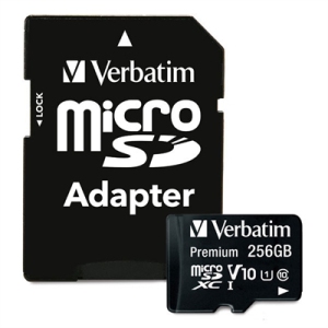 256GB Prem SDXC Memory CL10